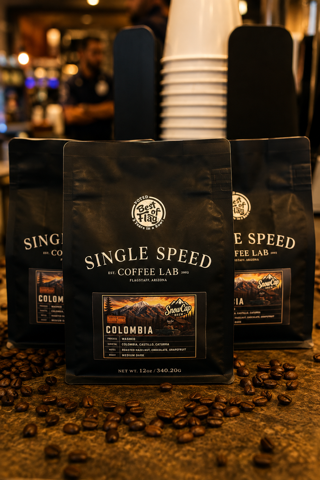 Colombia Castillo Caturra roast bag
